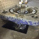 []浙江工厂刚刚买下中捷动柱12米龙门加工中心  工作台3X.